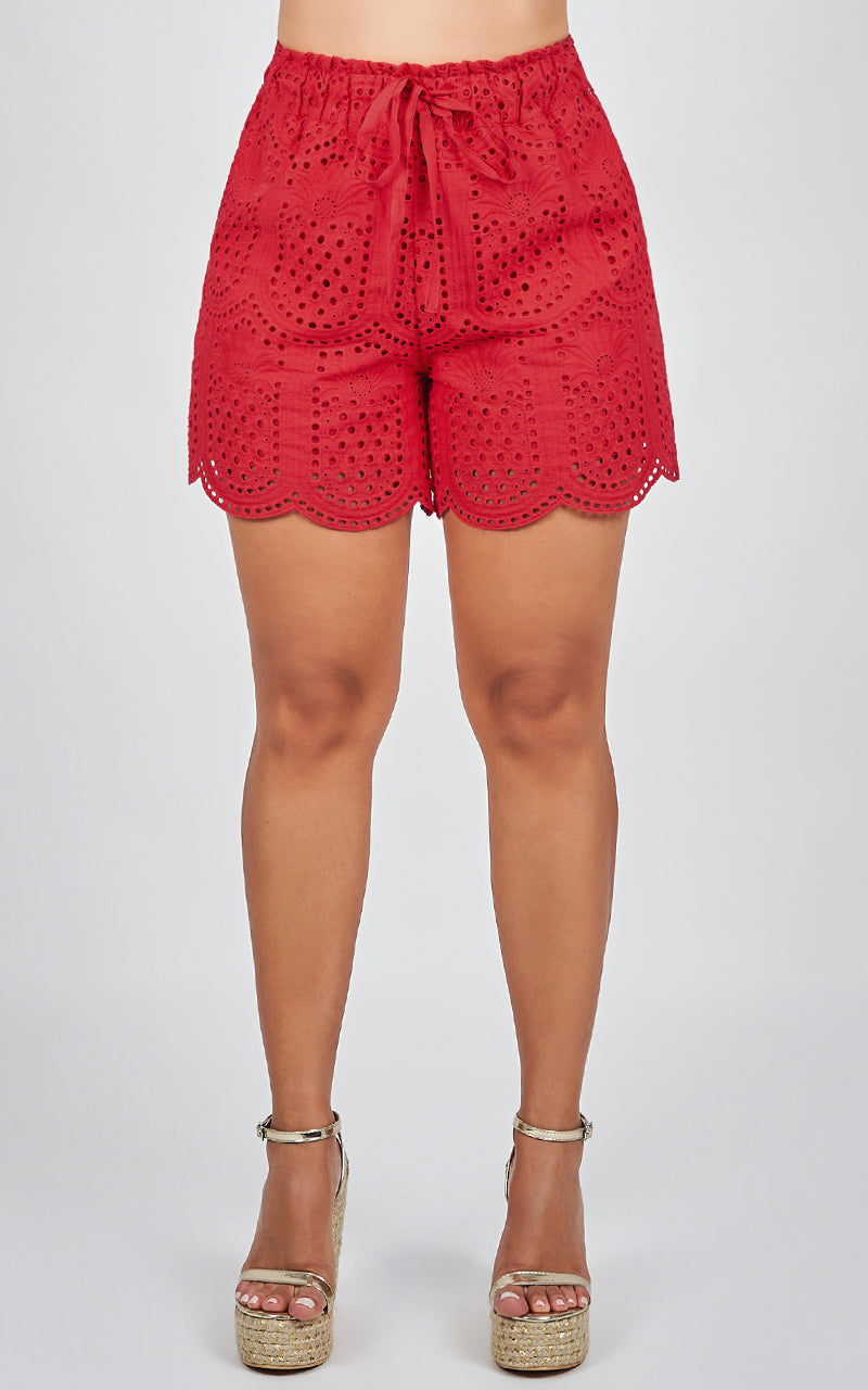 SCARLET CHARM SHORT