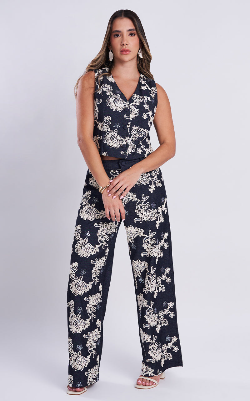 BLUE WAVE PANTS