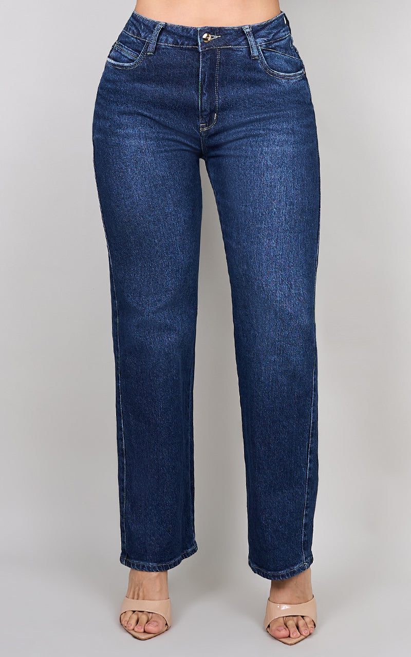 MEILYNN STRAIGHT JEANS