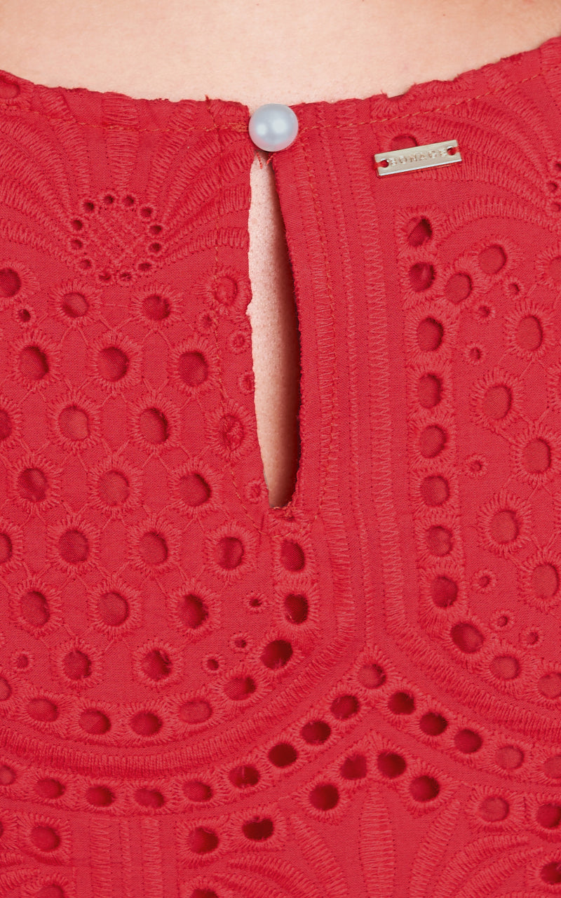 SCARLET CHARM BLOUSE & SHORT