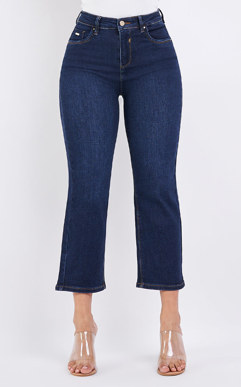 BASIC STRAIGHT ANKLE JEANS