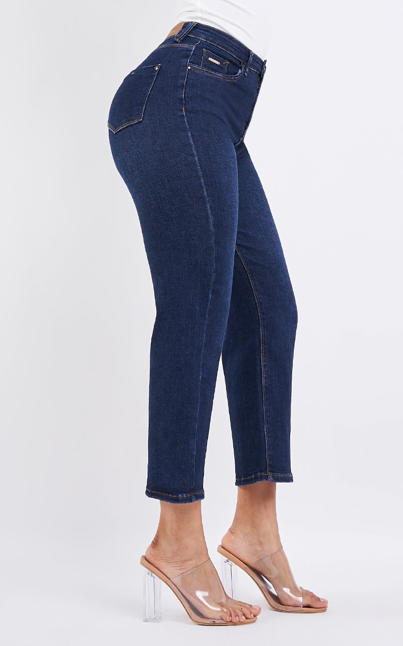 BASIC STRAIGHT ANKLE JEANS