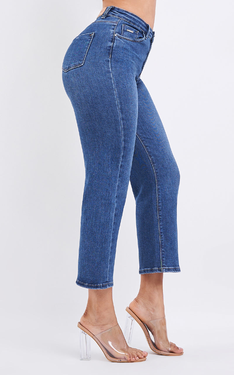 BASIC STRAIGHT ANKLE JEANS
