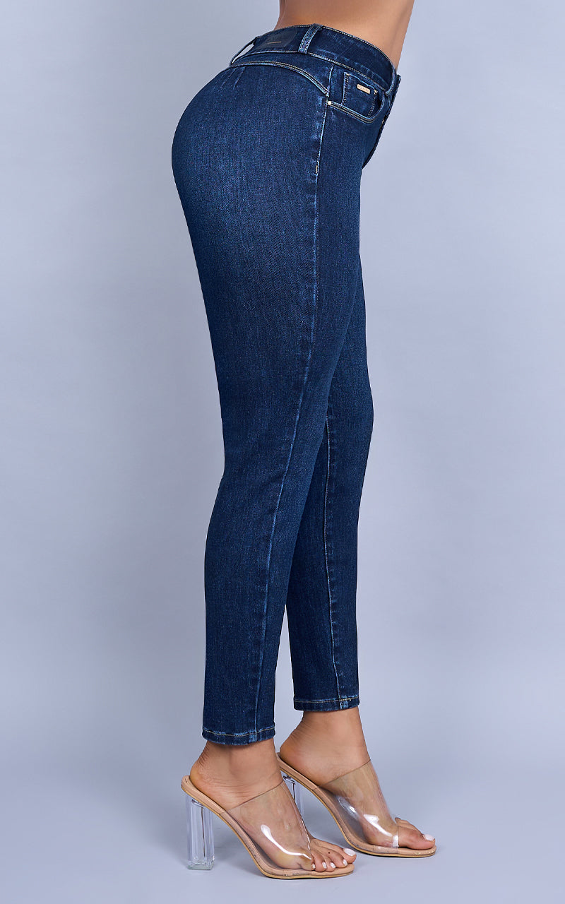 BASIC SKINNY ANKLE JEANS