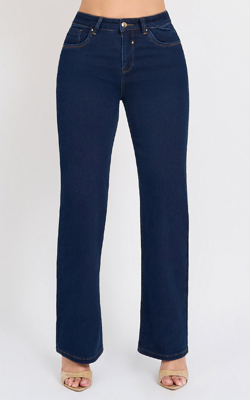 BASIC STRAIGHT ANKLE JEANS