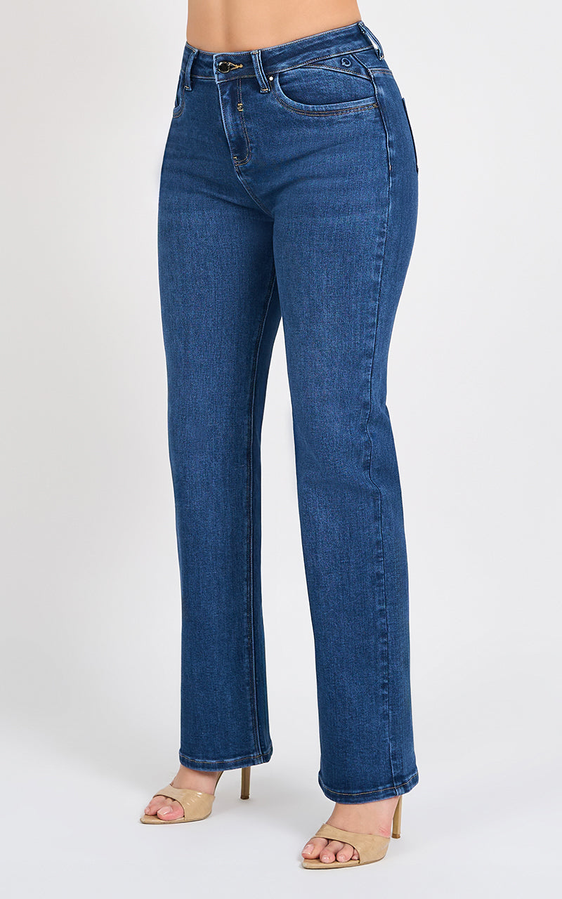 BASIC STRAIGHT ANKLE JEANS
