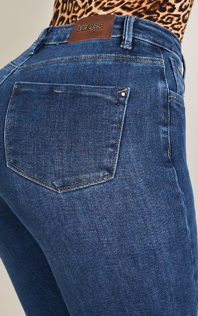 BASIC STRAIGHT CROPPED JEANS