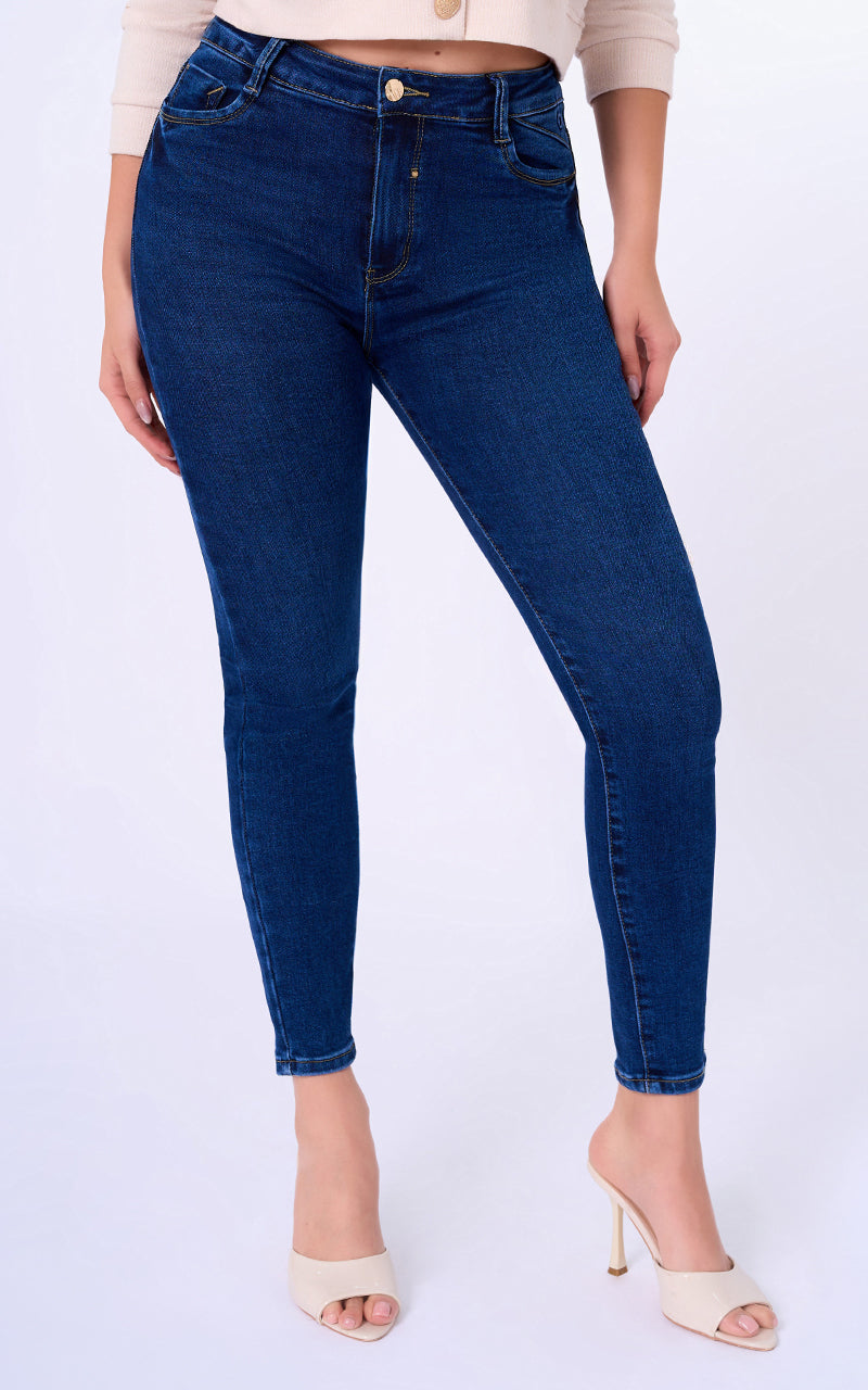 BASIC SKINNY ANKLE JEANS