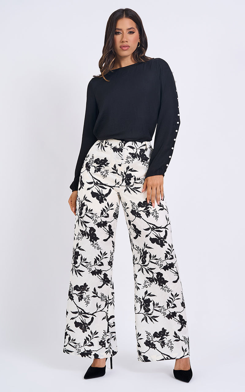KELSY BLOUSE & SERENE GARDENS PANTS