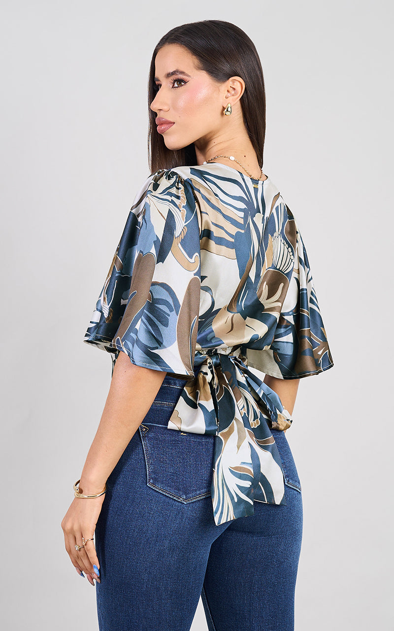 NATURE IN MOTION BLOUSE