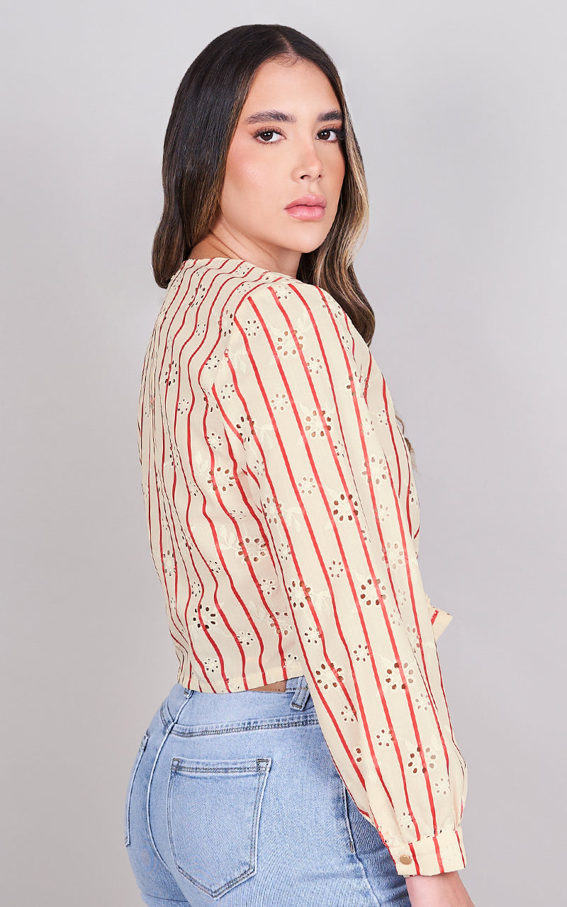 PARISIAN MORNING BLOUSE