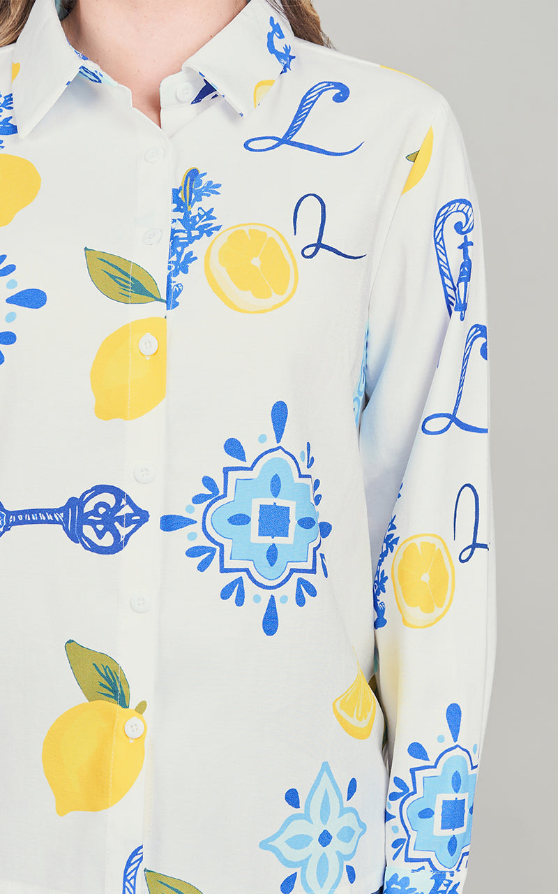 AMALFI LEMON SHIRT