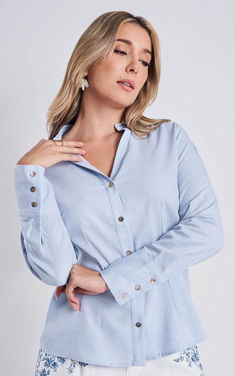 AYLA SHIRT & AZURE PANTS