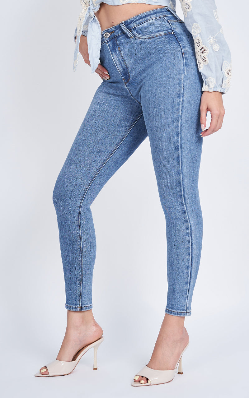 BASIC SKINNY ANKLE JEANS