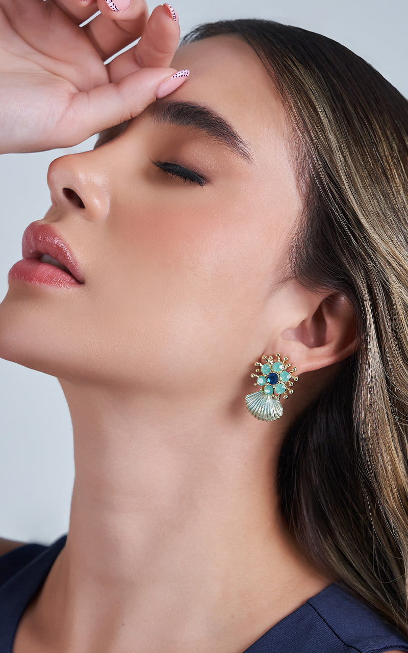 ARETES CONCHA DE MAR