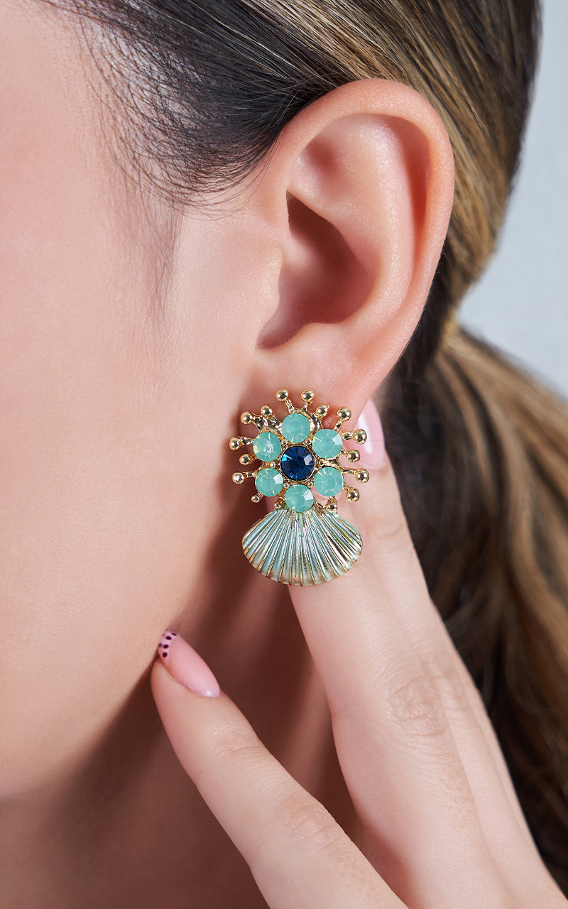 ARETES CONCHA DE MAR