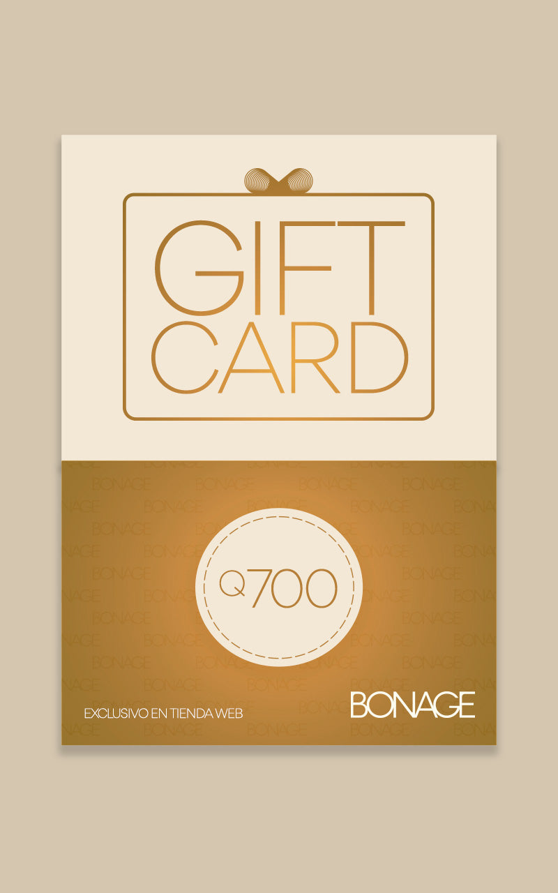 PLATINUM BONAGE GIFT CARD