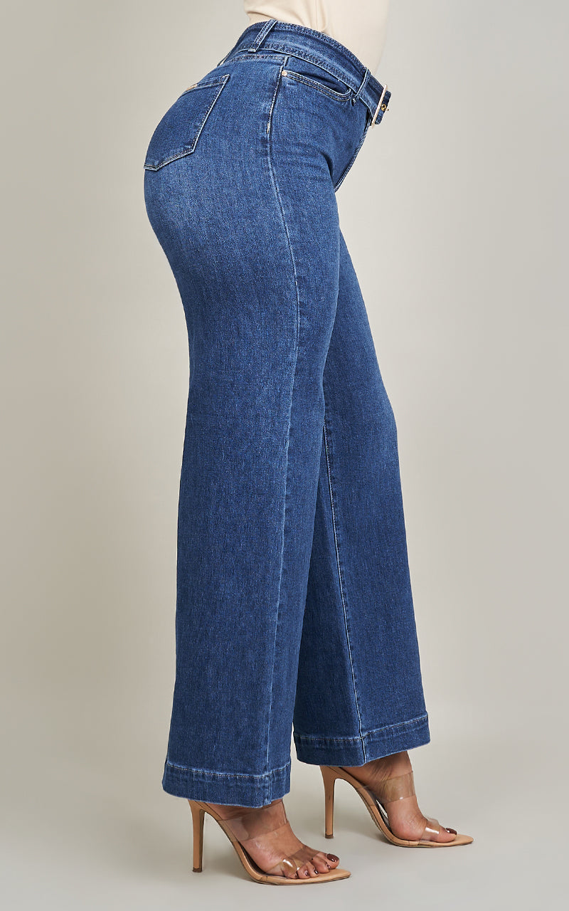 AMAIA WIDE LEG JEANS