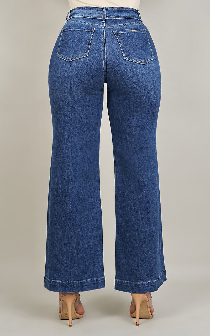 AMAIA WIDE LEG JEANS