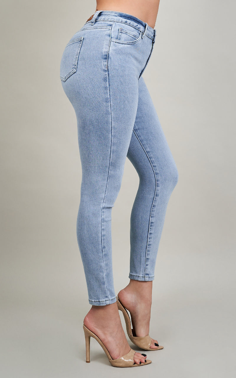 PAULA SKINNY ANKLE JEANS
