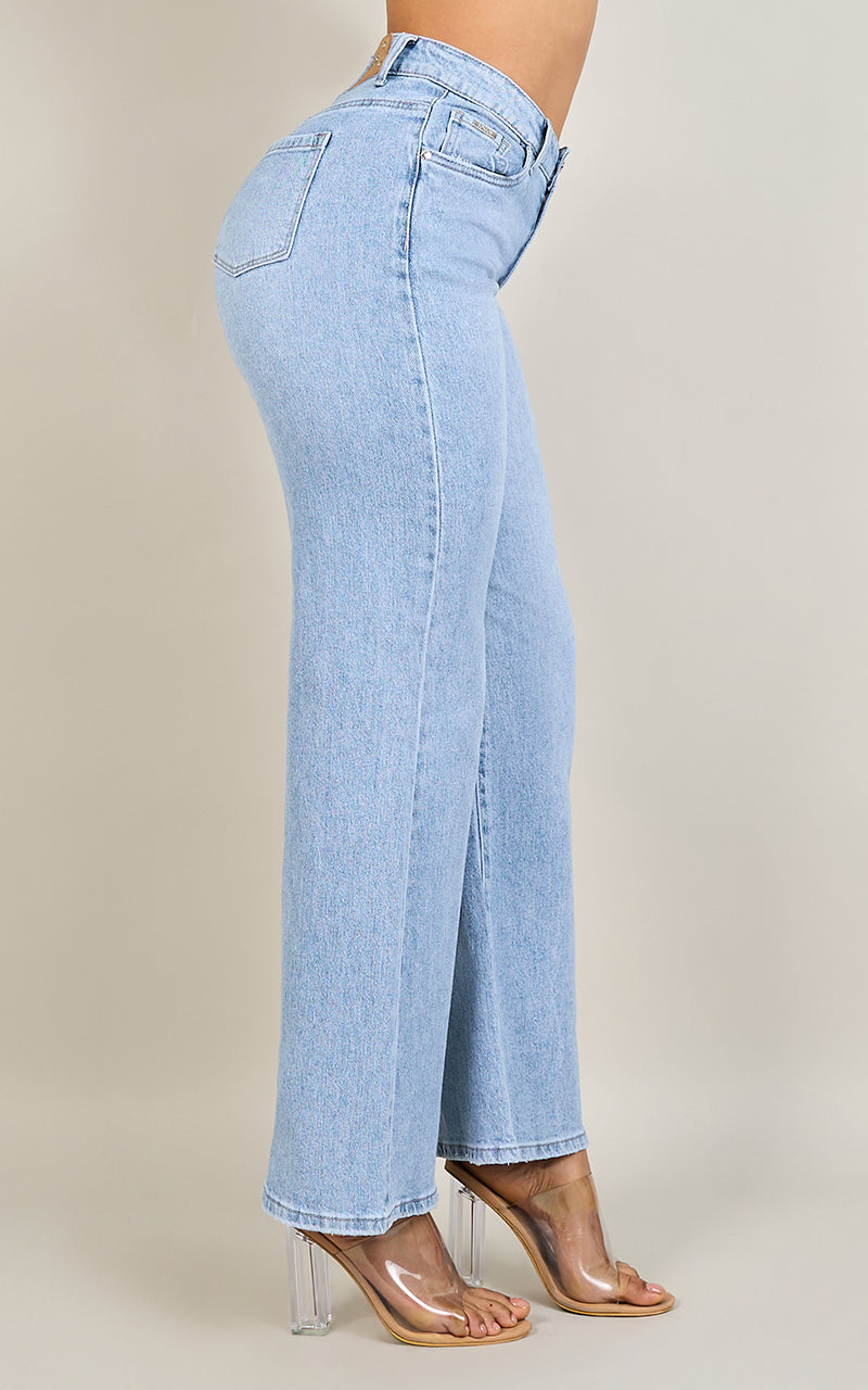 AVELINE WID LEG JEANS