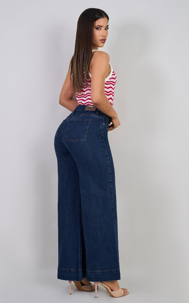 AVALUNA PALAZZO JEANS