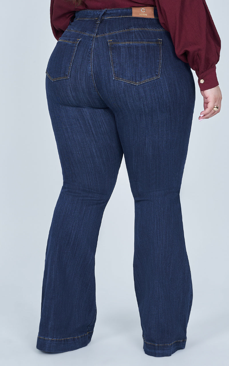 FLARE PLUS SIZE JEANS