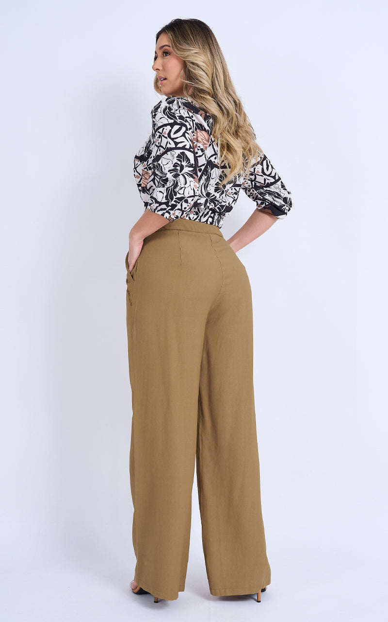 MOROCCAN GARDENS BLOUSE & DANIELA PANTS