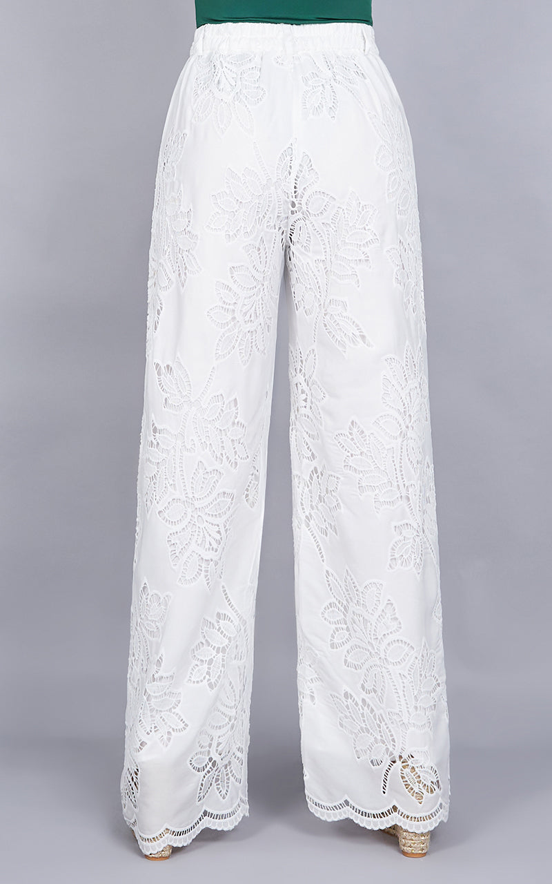 WHITE DAHLIA TOP & PANTS