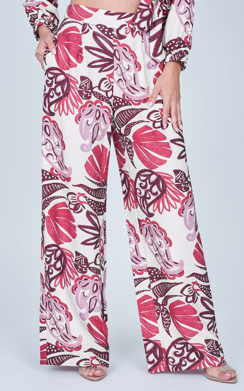 TROPIC DREAM BLOUSE & PANTS