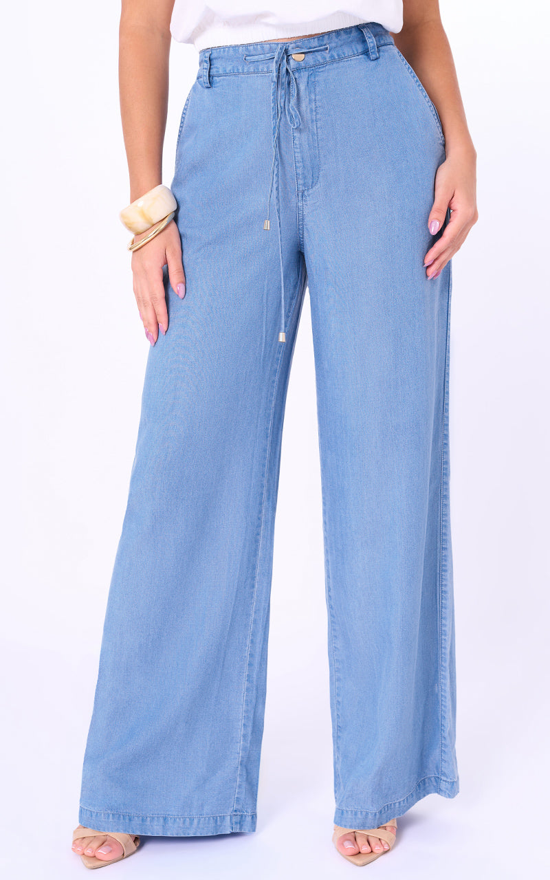 PANTALON STRAIGHT UNICOLOR