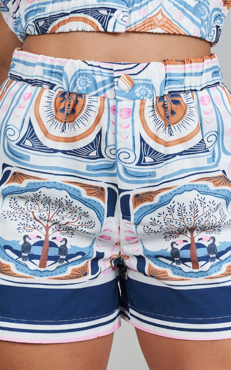 PARADISE FOUND TOP & SHORT