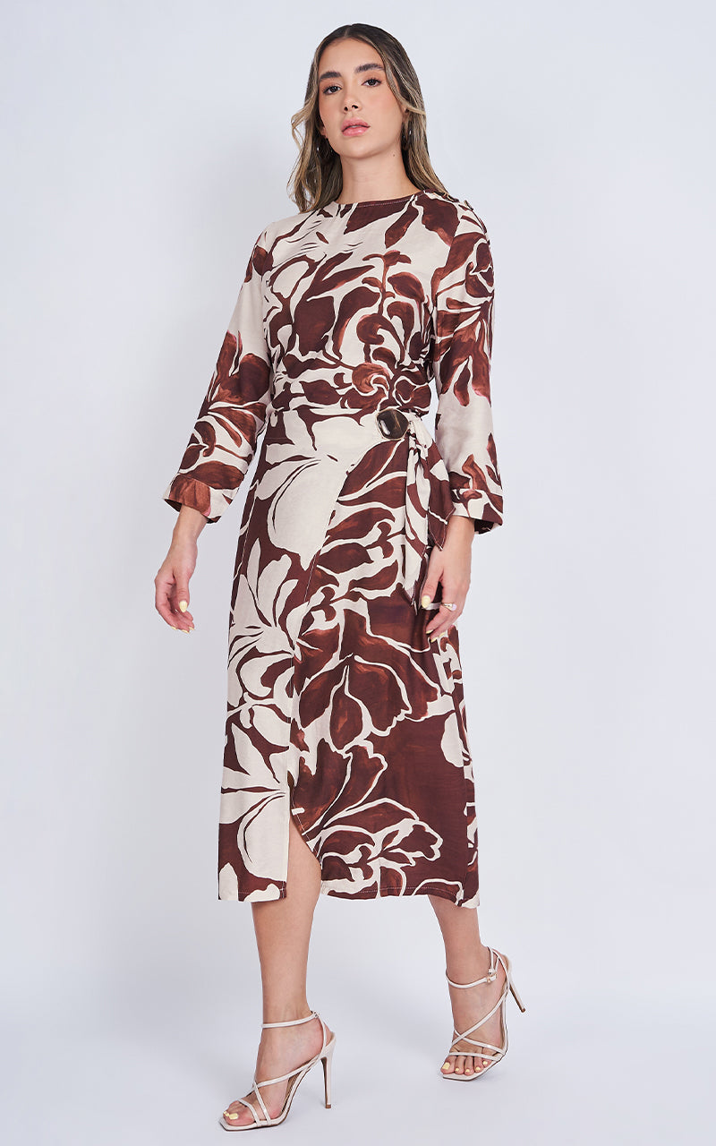 BURGUNDY MUSE SKIRT