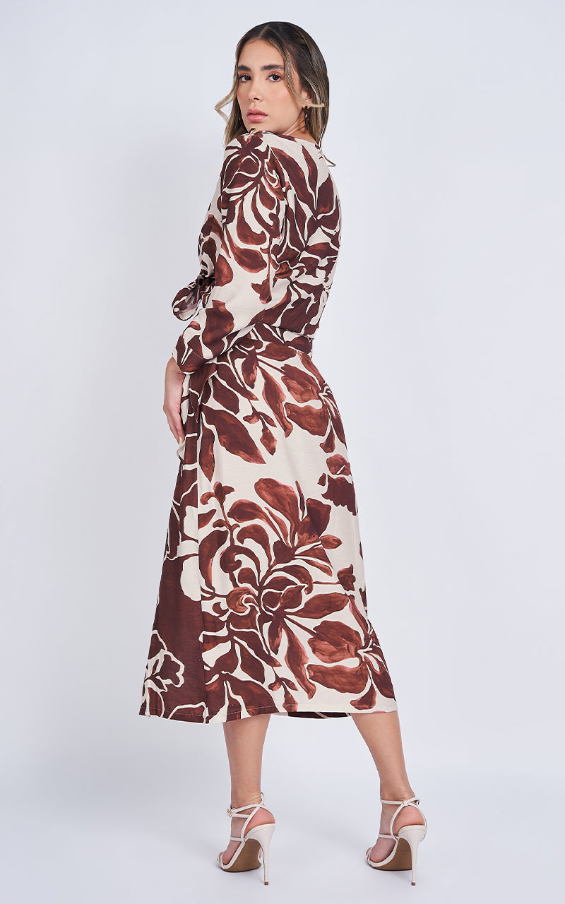 BURGUNDY MUSE SKIRT
