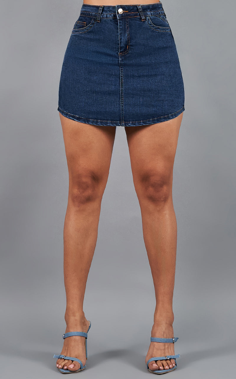 CARLOTA SKORT DENIM