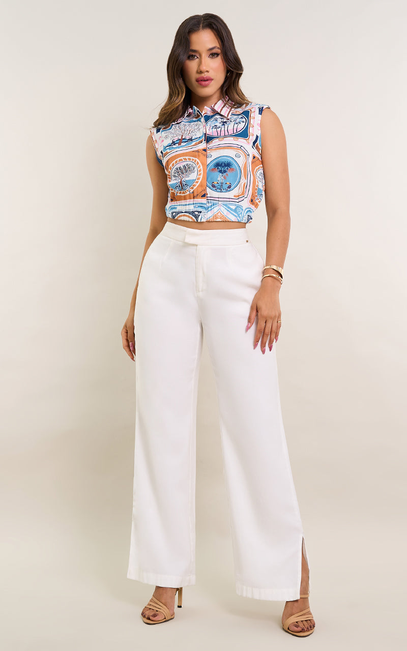 PARADISE FOUND TOP & SKYLER STRAIGHT JEANS