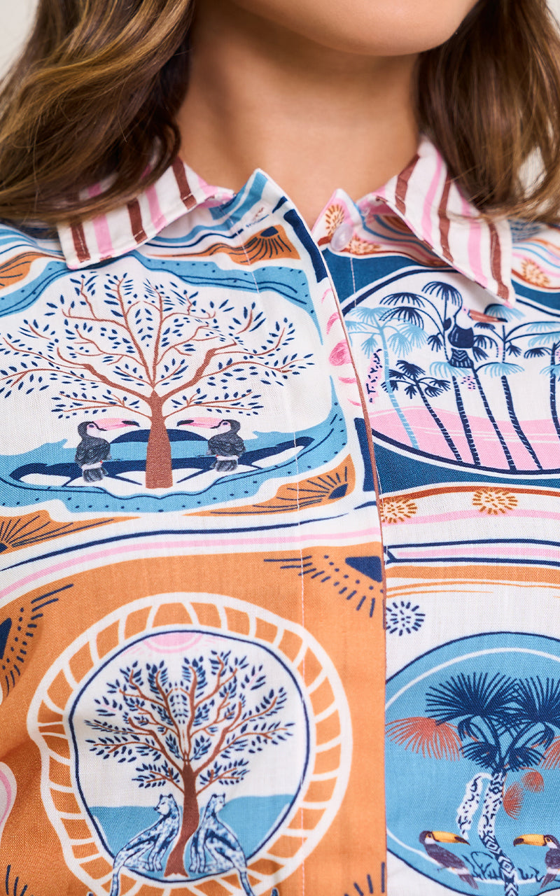 PARADISE FOUND TOP & SKYLER STRAIGHT JEANS