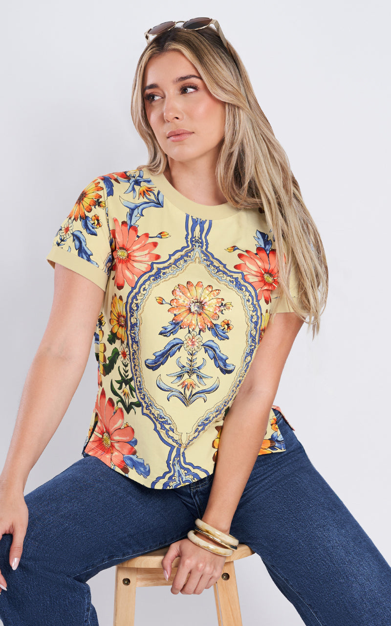 INDIGO SUN T-SHIRT