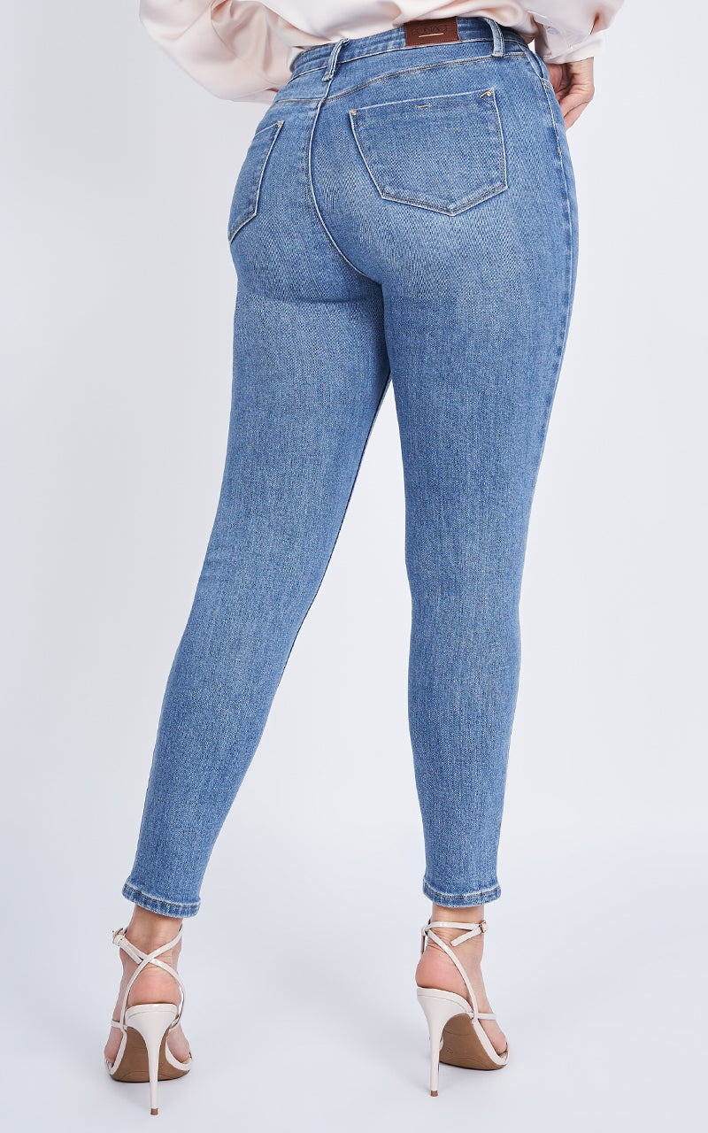 BASIC SKINNY ANKLE JEANS