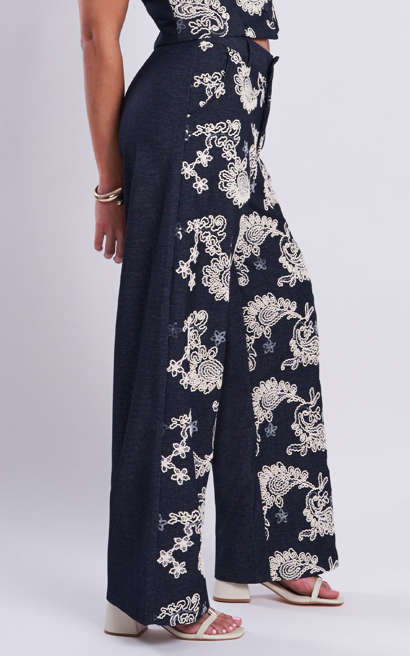 BLUE WAVE PANTS
