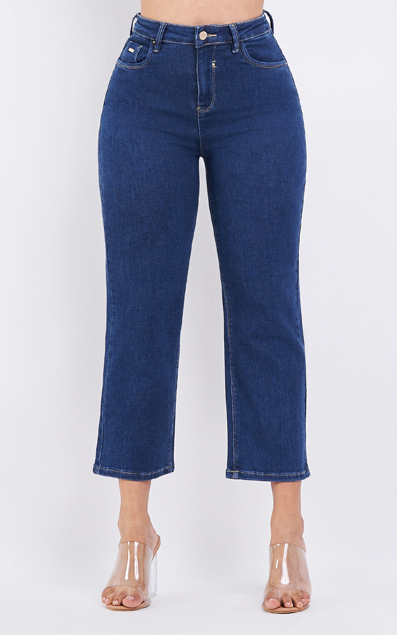 BASIC STRAIGHT ANKLE JEANS