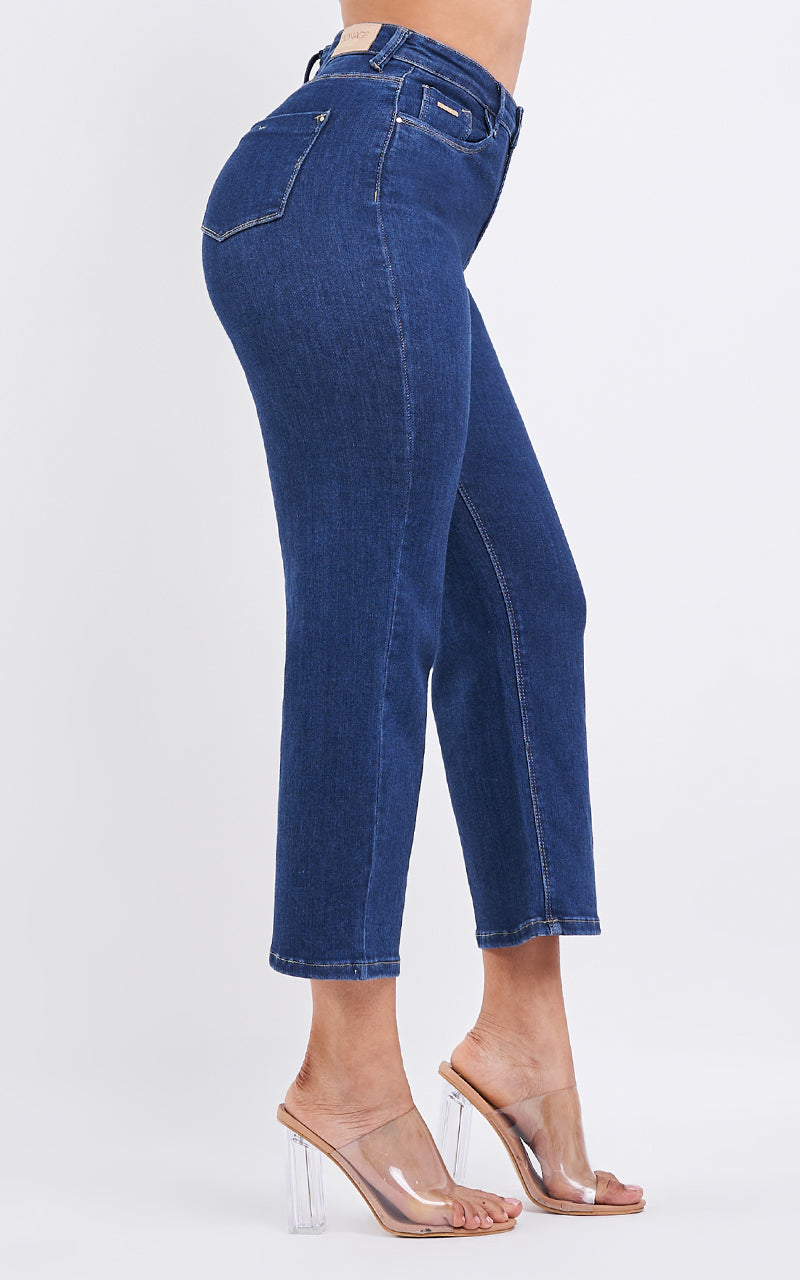 BASIC STRAIGHT ANKLE JEANS