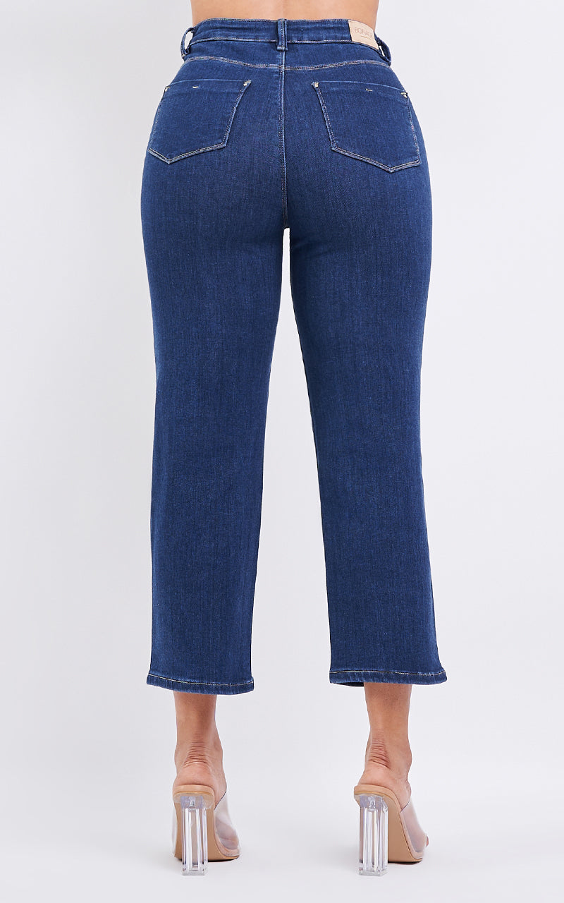 BASIC STRAIGHT ANKLE JEANS