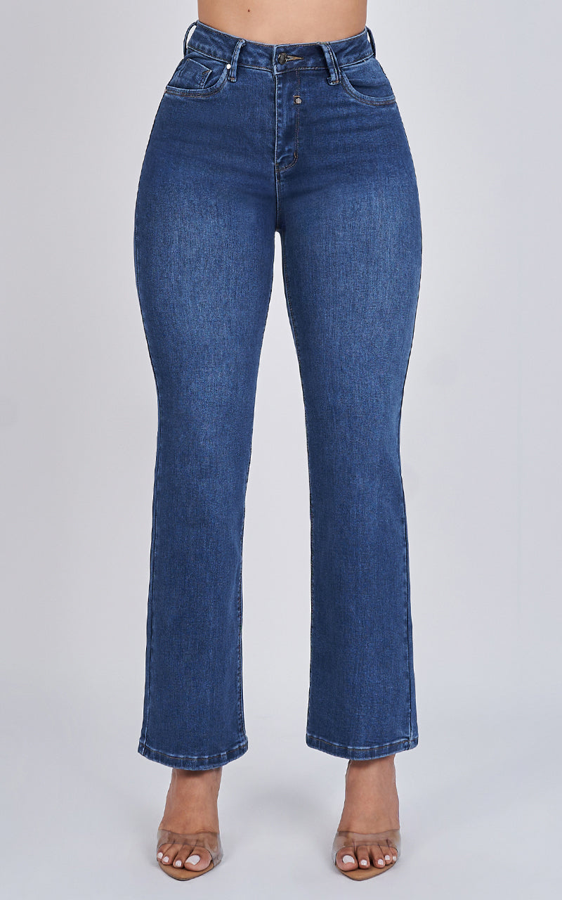 BASIC STRAIGHT ANKLE JEANS