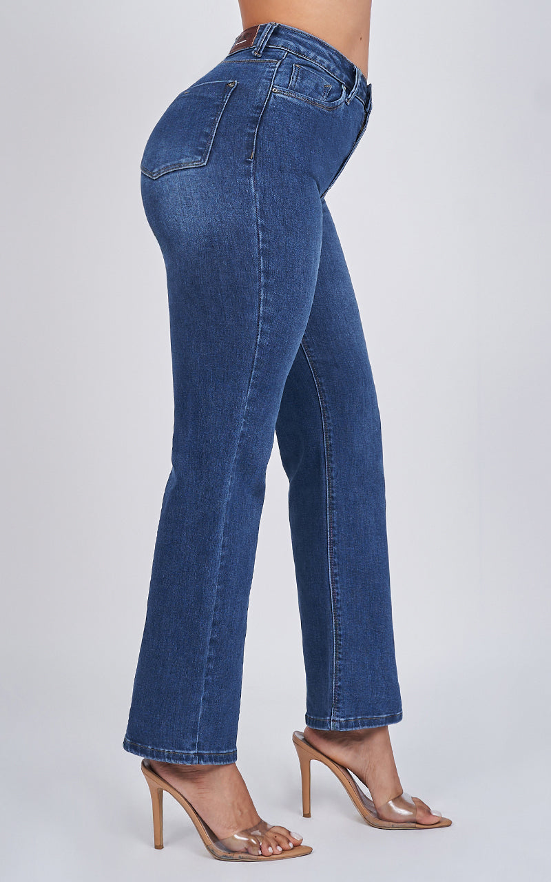 BASIC STRAIGHT ANKLE JEANS