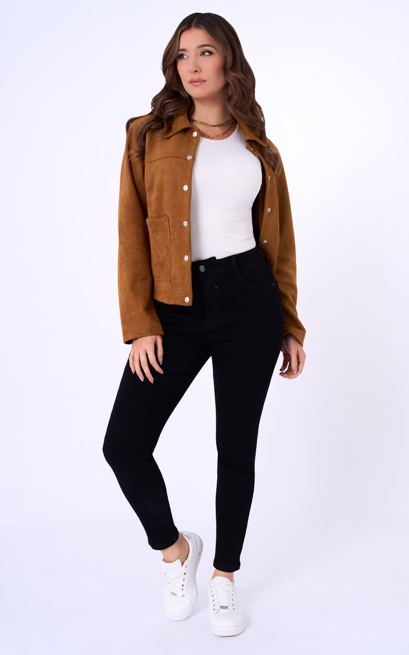 BASIC SKINNY ANKLE JEANS