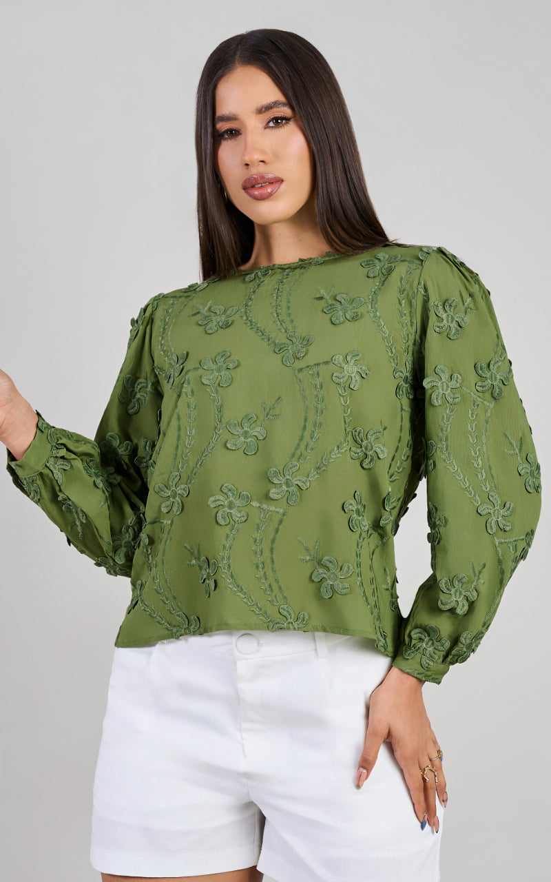 EMBROIDERED DREAMS BLOUSE