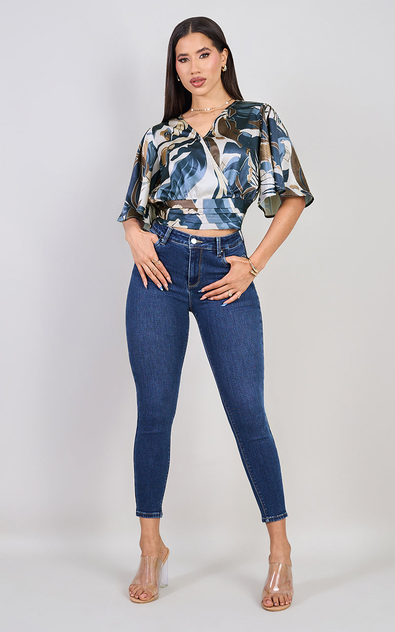 NATURE IN MOTION BLOUSE