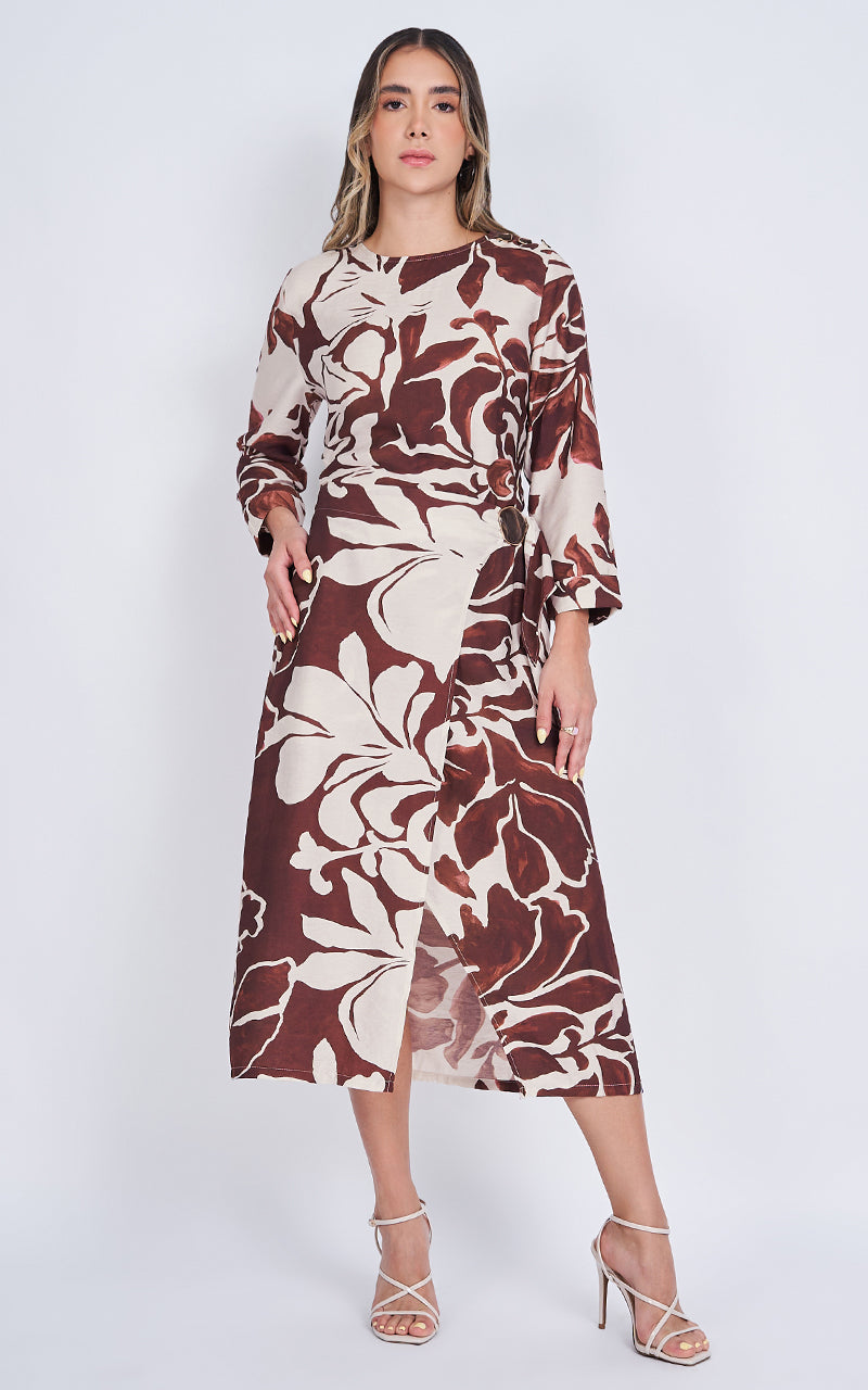 BURGUNDY MUSE BLOUSE