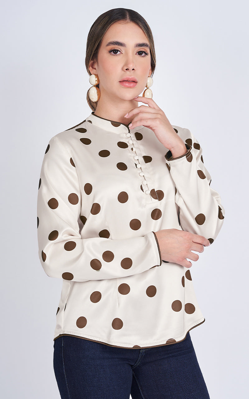 LOVELY DOTS BLOUSE